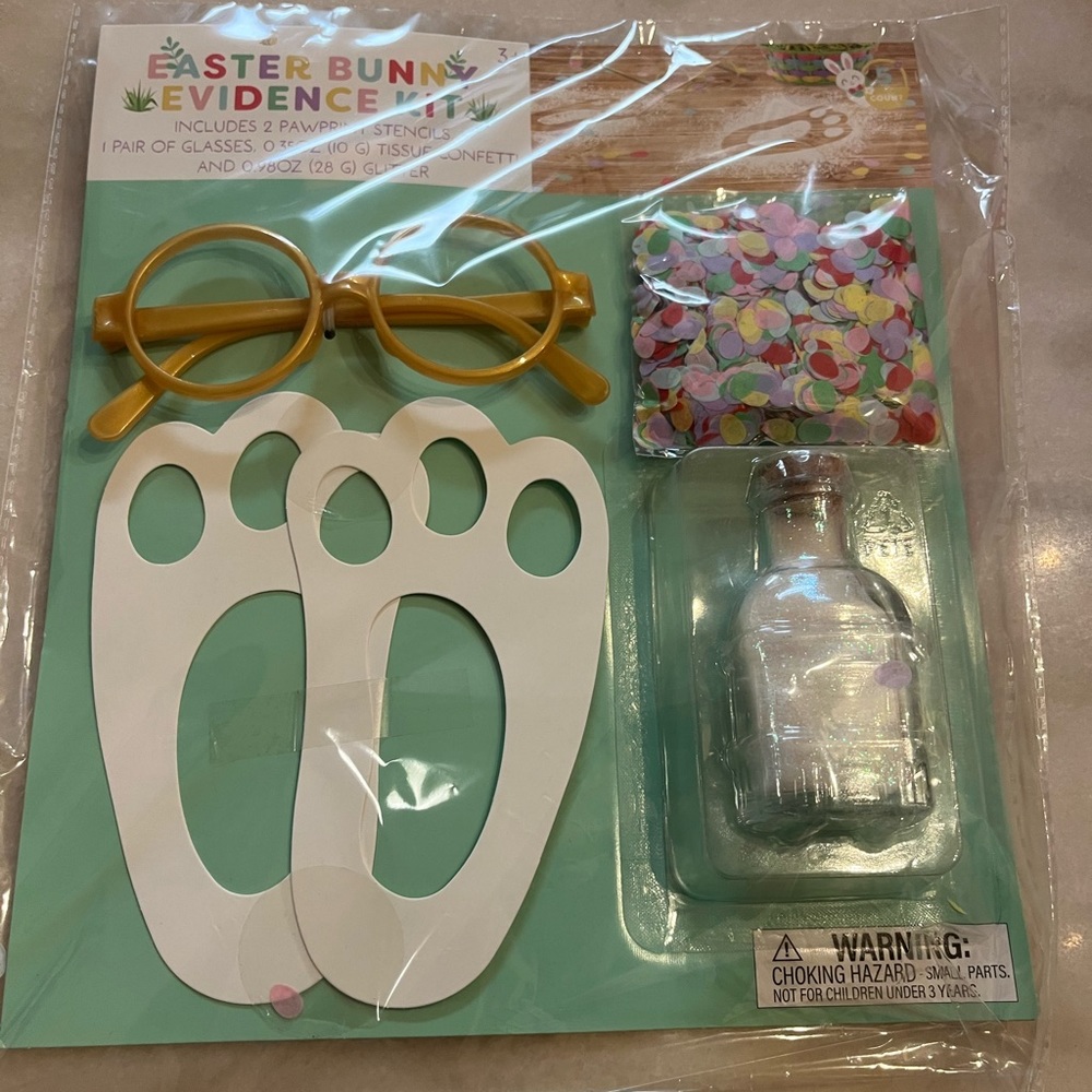 Easter Bunny Evidence Kit